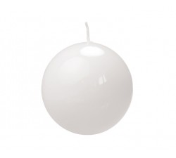 Sfera di candela, laccata, bianca, 6 cm PD.SKULAK60-008-OP Allestimento 1,03 €