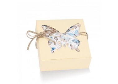 Scatola farfalla portaconfetti pieghevole paglierino (10 PZ) DD.831019000300 Home 10,50 €
