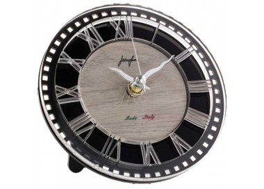 Orologio in legno e plexiglass 2 strati trasparente e nero 13x13 cm IR.FCPL0004 GADGET 30,00 €