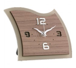 Orologio in legno e plexiglass bianco e tortora IR.FCPL0008 GADGET 30,00 €