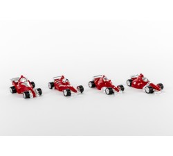 AUTO F1 ROSSA RESINA 4 ASS. 9,5x5,5 CM ST52056 IDEE REGALO COMPLEANNI 6,15 €
