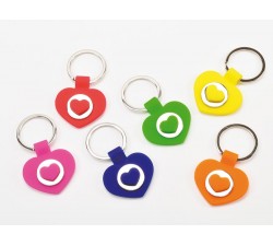P/CHIAVI CUORE 6 COL.ASS. 4 CM *OUTLET* ST4578 IDEE REGALO COMPLEANNI 0,97 €