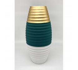 SINGAPORE Vaso Ceramica Da 39 Cm MADE IN ITALY GLA21/GD7619 BOMBONIERE 88,00 €