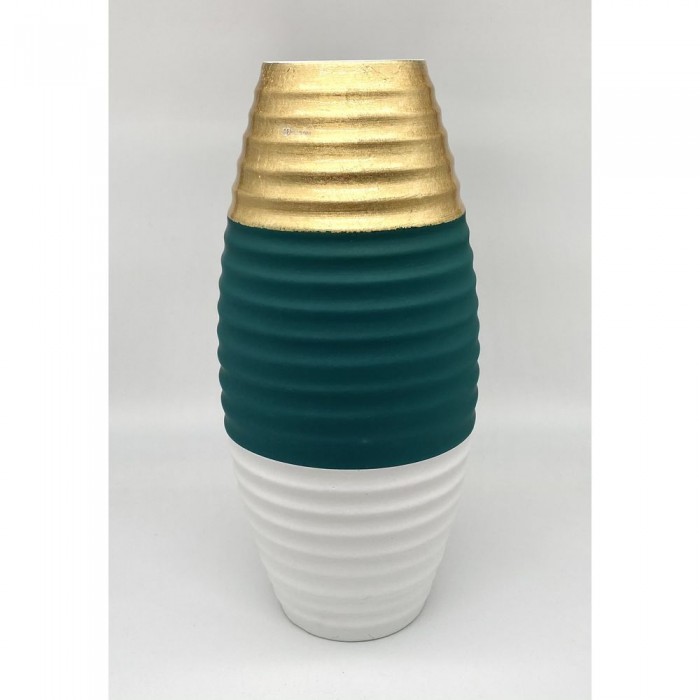 SINGAPORE Vaso Ceramica Da 39 Cm MADE IN ITALY