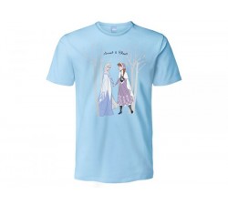 T-Shirt Frozen - Anna ed Elsa cotone idea regalo gadget FROAE17B.AZ GADGET 30,00 €