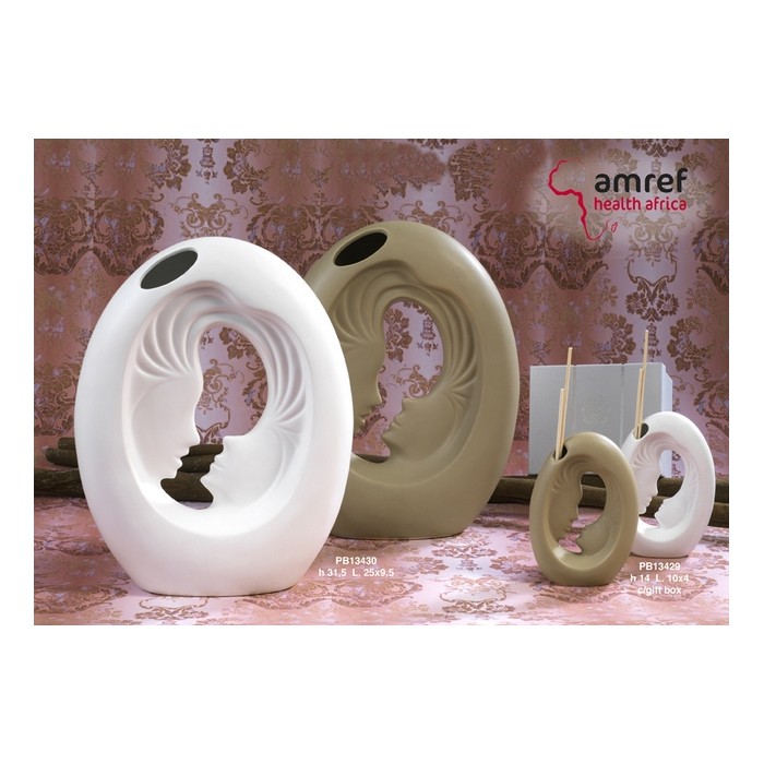 Vaso ceramica AMREF 2 colori assortiti bomboniere shop on line wedding