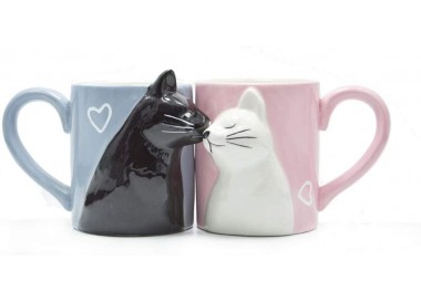 Tazza mug coppia gatti - La Gardenia Decorazioni Artistiche - Porcellana e  Ceramica dipinte a mano