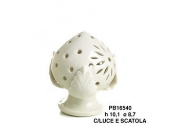PUMO BIANCO 10.1 CM. PORCELLANA CON LUCE G.BOX PB16540 Porcellana e Ceramica 14,64 €