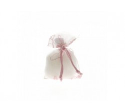 Sacchettino leggero bianco rosa C1826 SACCHETTINI 0,52 €